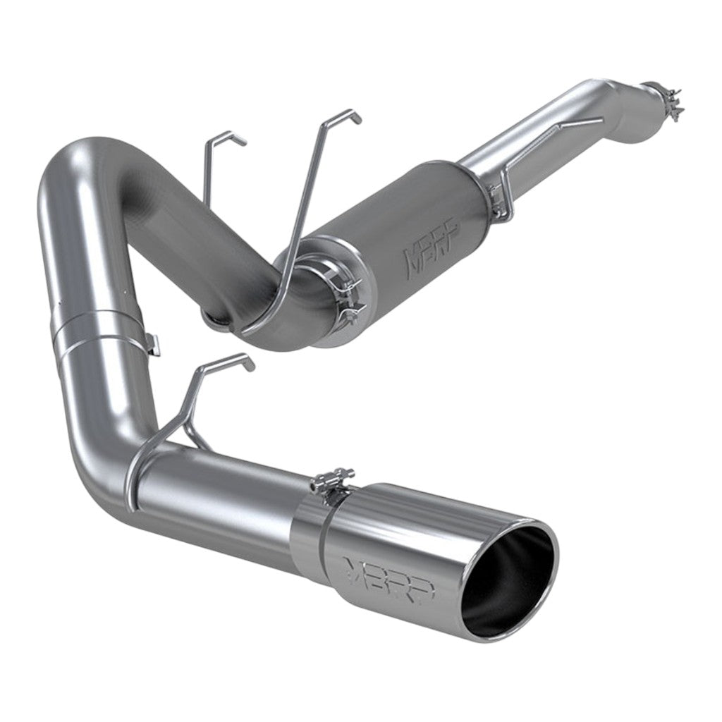 MBRP S5247AL Resonator-Back 4" Armor Lite (Aluminized Steel / Single Side) for FORD F-250 / F-350 2017- Photo-0