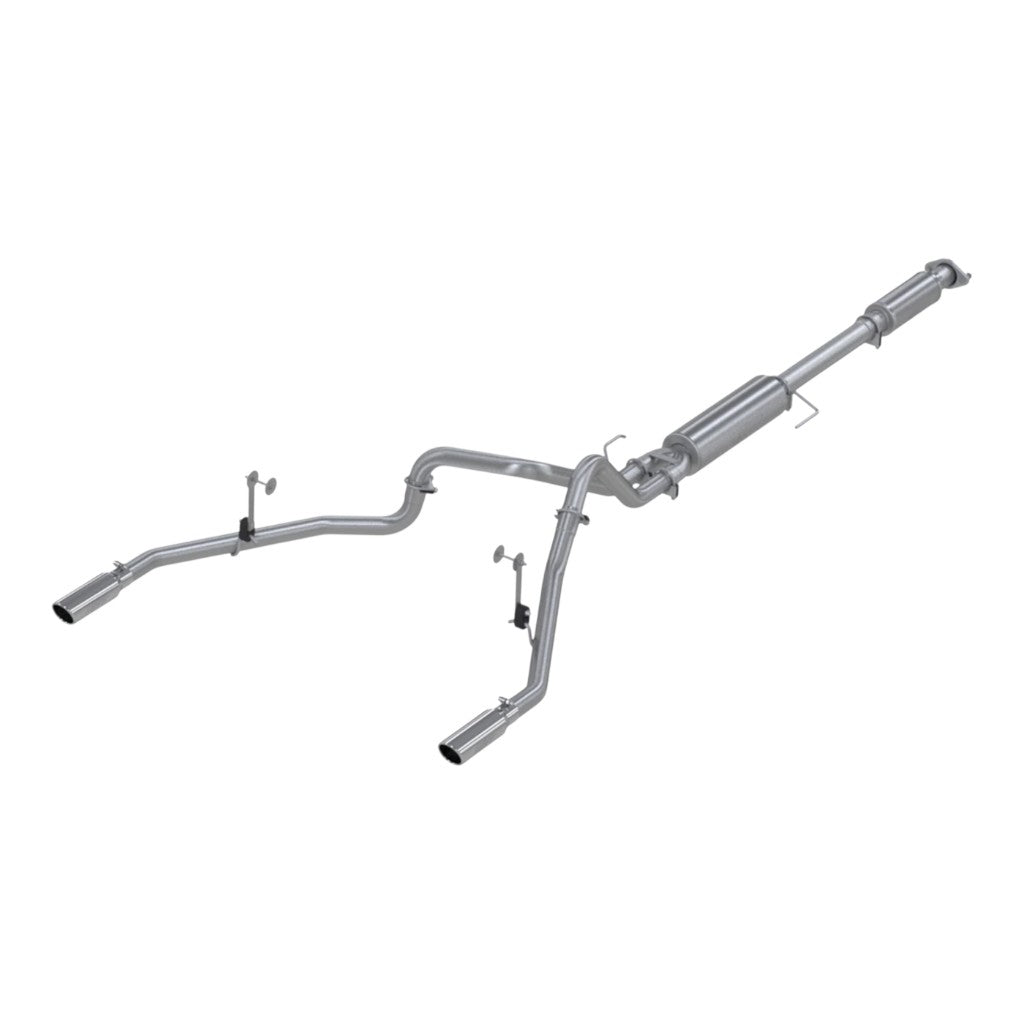 MBRP S5258AL Cat-Back 2.5" Armor Lite (Aluminized Steel / Dual) for FORD F-150 5.0L 2015-2020 Photo-0