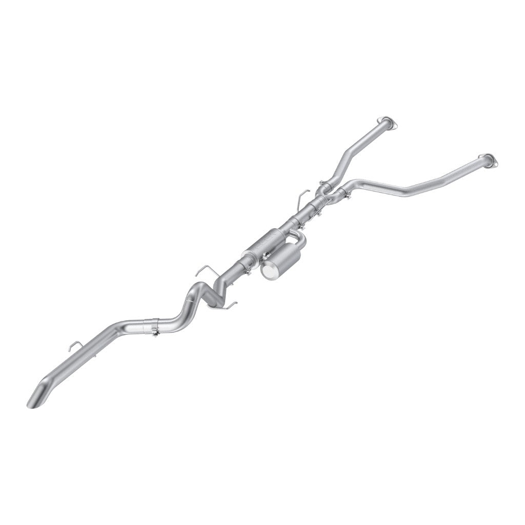 MBRP S5305AL Cat-Back 3" Armor Lite (Aluminized Steel / Single) for TOYOTA Tundra 3.4L 2022- Photo-0