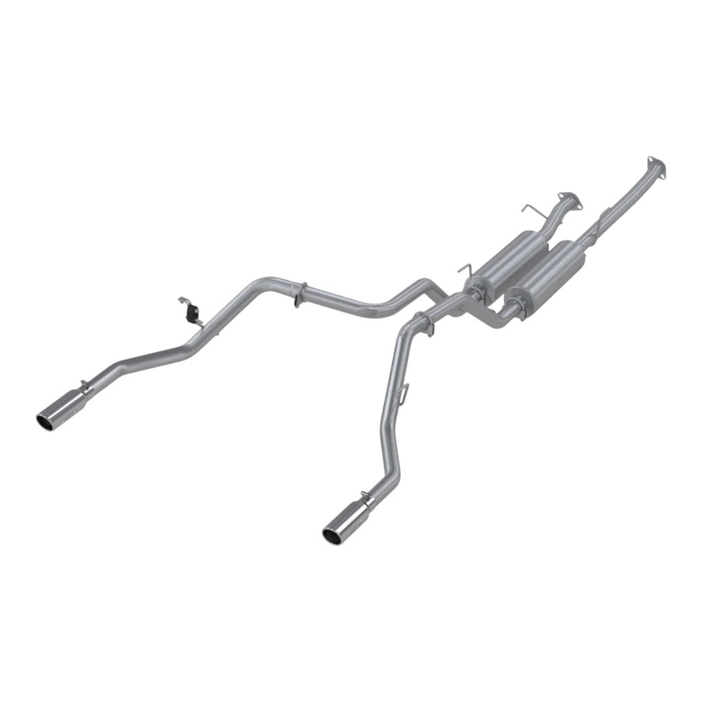 MBRP S5312409 Cat-Back 2.5" Armor Plus (T409 Stainless Steel / Dual) for TOYOTA Tundra 4.6L / 5.7L 2009-2021 Photo-0