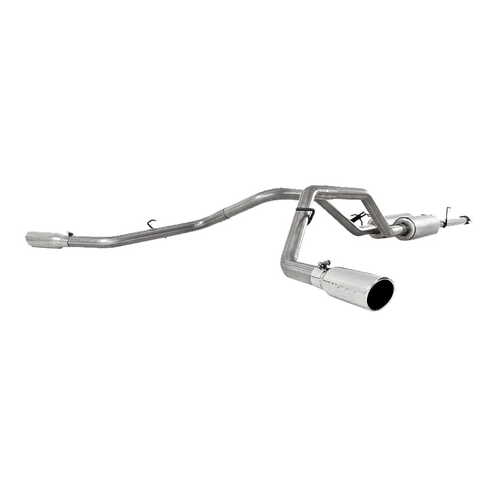MBRP S5316409 Cat-Back 2.5" Armor Plus (T409 Stainless Steel / Dual) for TOYOTA Tundra 4.6L / 5.7L 2009-2021 Photo-0