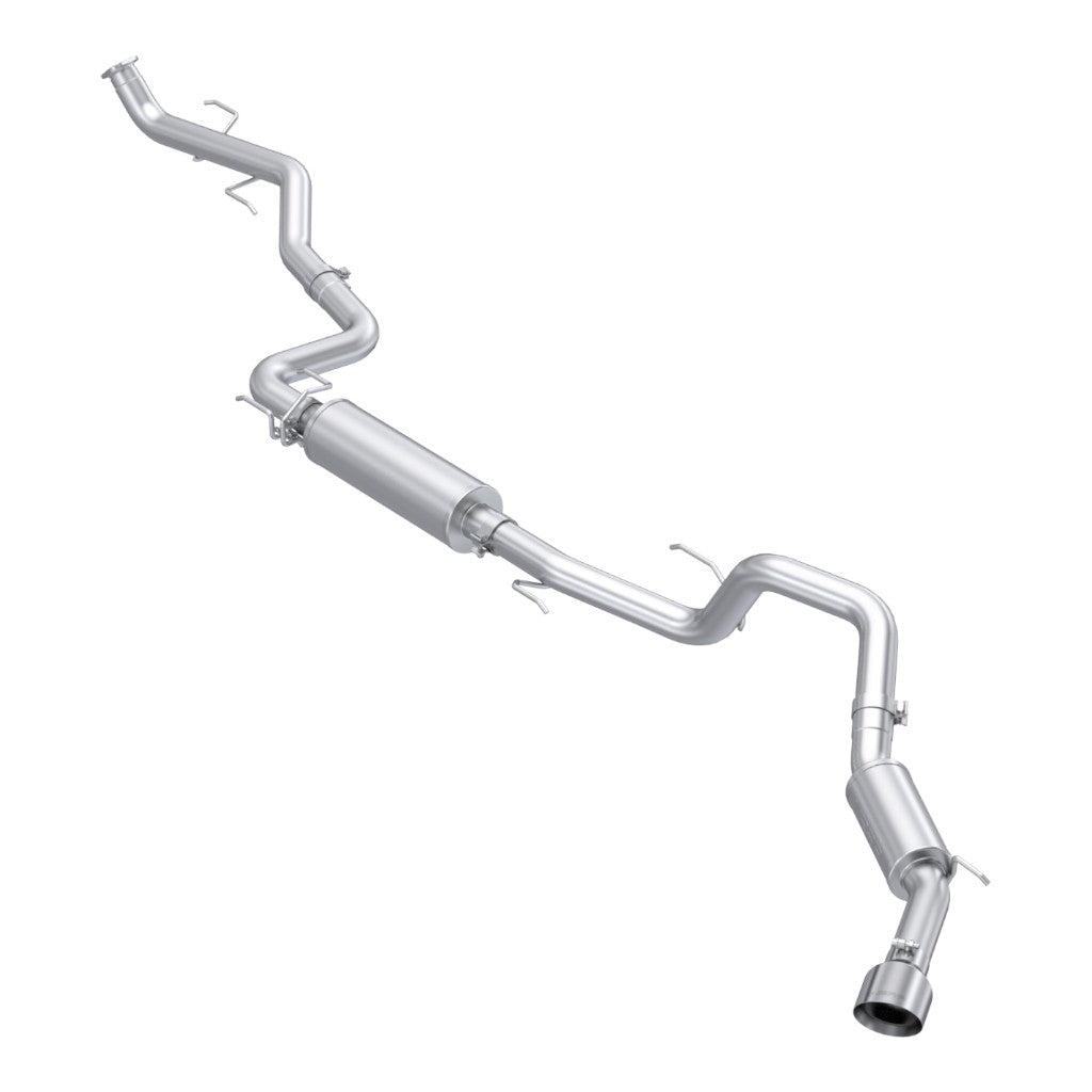 MBRP S5323AL Cat-Back 3" Armor Lite (Aluminized Steel / Single) for TOYOTA Tacoma 2.4L 2024- Photo-0