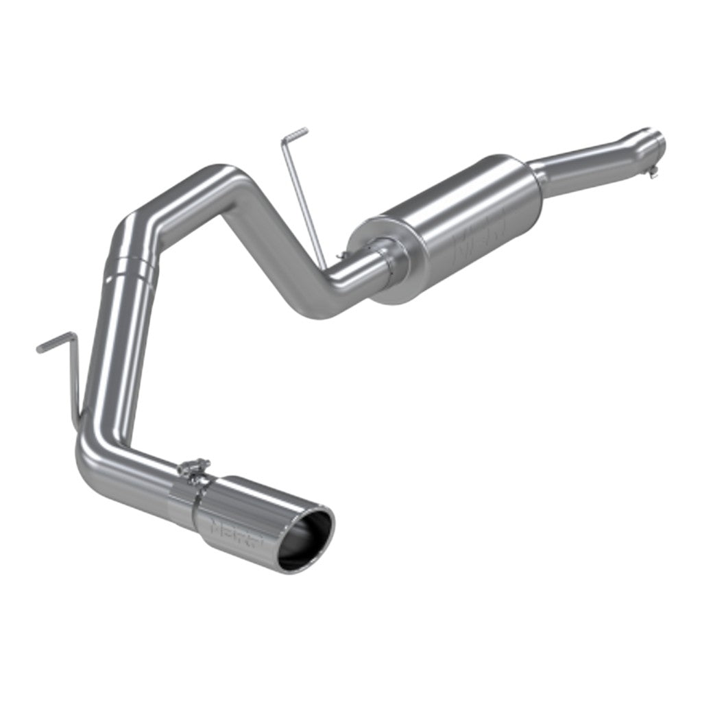 MBRP S5400AL Cat-Back 3" Armor Lite (Aluminized Steel / Single) for NISSAN Titan 5.6L 2004-2006 Photo-0