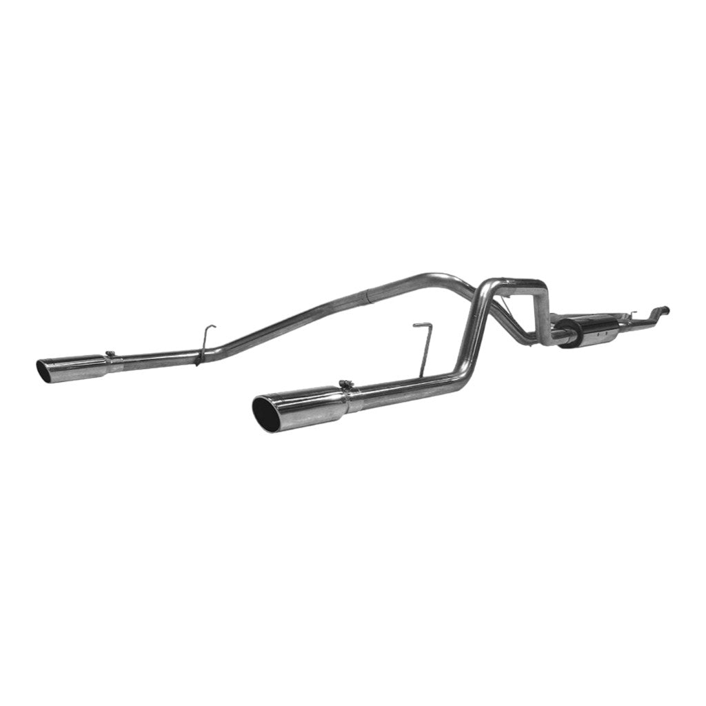 MBRP S5402409 Cat-Back 2.5" Armor Plus (T409 Stainless Steel / Dual) for NISSAN Titan 5.6L 2004-2015 Photo-0