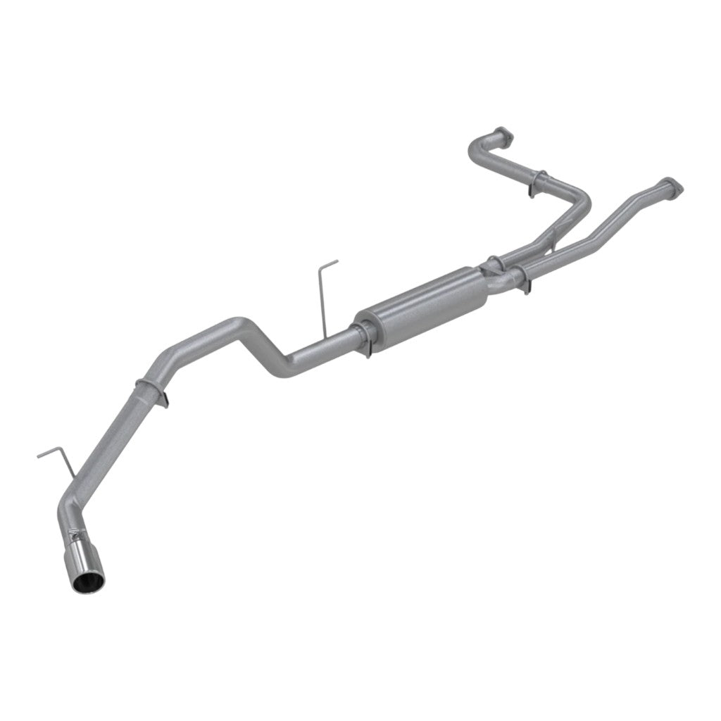MBRP S5404AL Cat-Back 3" Armor Lite (Aluminized Steel / Single) for NISSAN Titan 5.6L 2004-2015 Photo-0