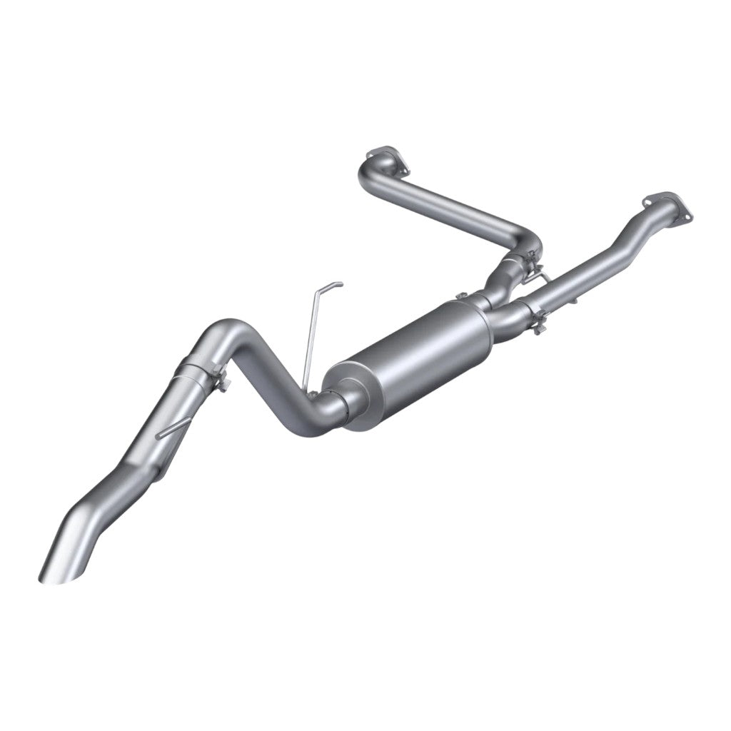 MBRP S5409AL Cat-Back Armor Lite (Aluminized Steel / Single) for NISSAN Frontier 3.8L 2020- Photo-0