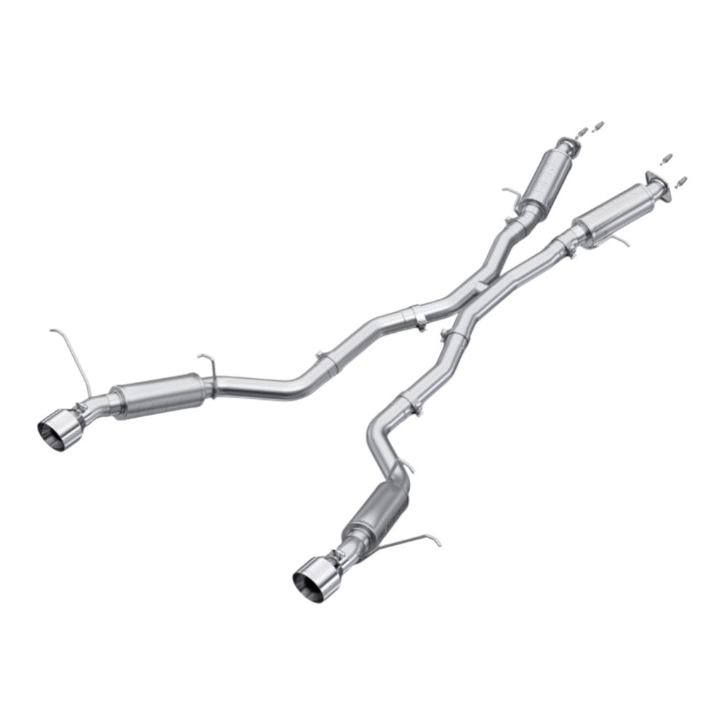 MBRP S5525AL Cat-Back 3" Armor Lite (Aluminized Steel / Dual) for JEEP Grand Cherokee 6.4L HEMI SRT8 2012-2021 Photo-0