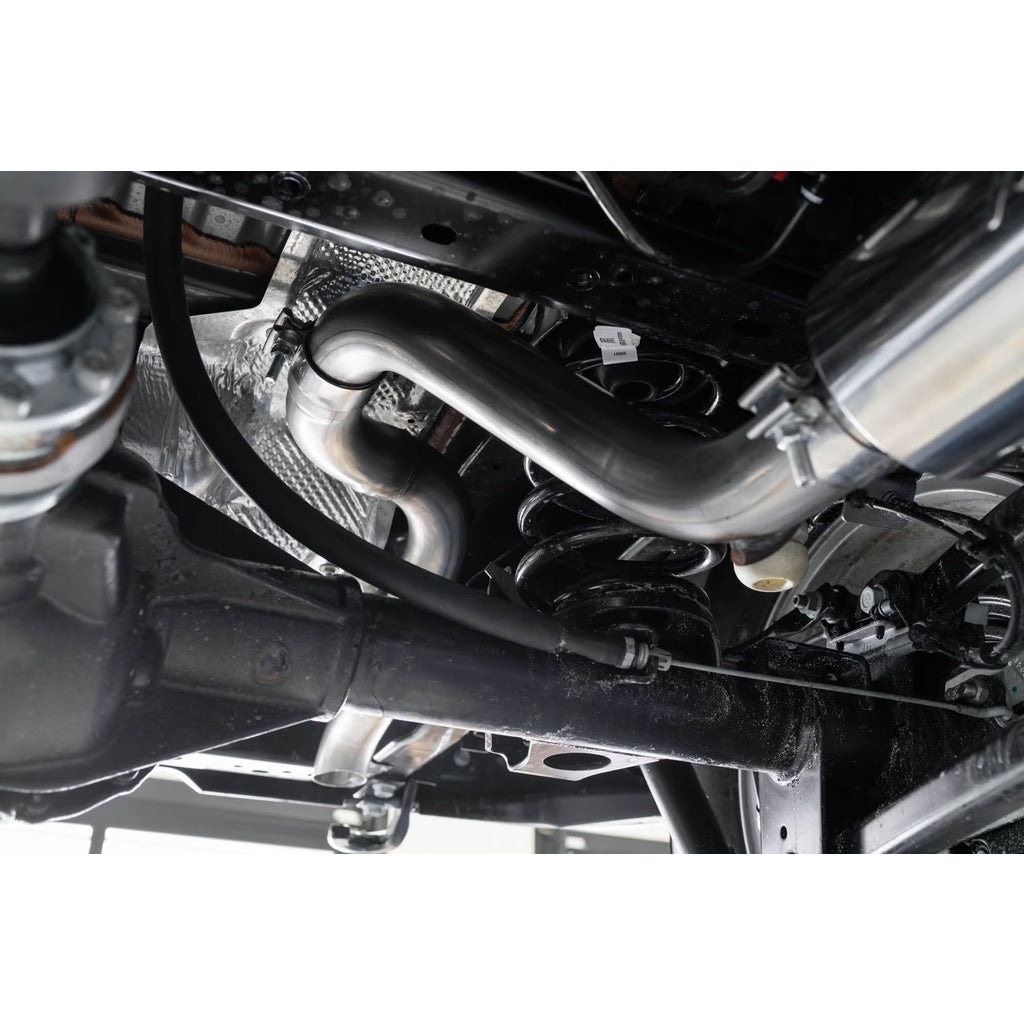 MBRP S5533304 Cat-Back 2.5" Armor Pro (T304 Stainless Steel / Single) for JEEP Wrangler 3.6L (JL) 2018- Photo-3