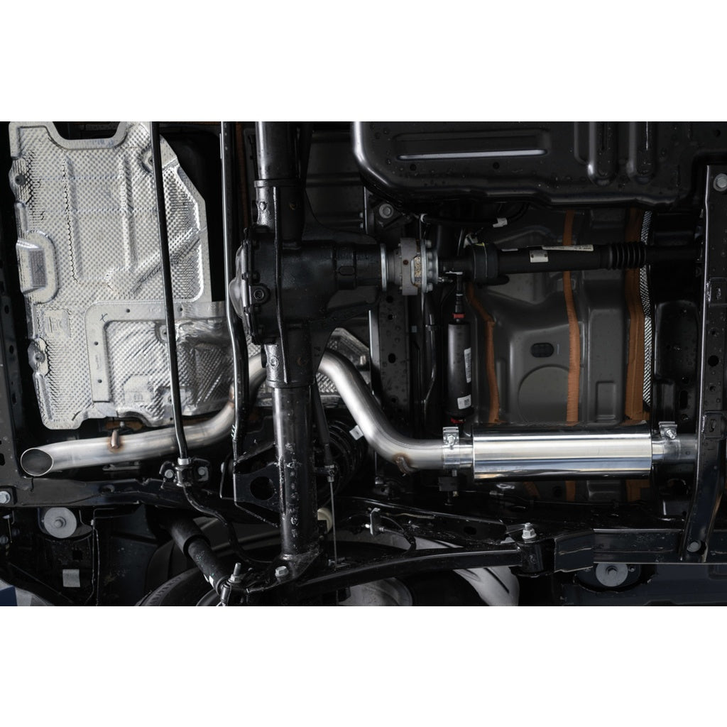 MBRP S5533AL Cat-Back 2.5" Armor Lite (Aluminized Steel / Single) for JEEP Wrangler 3.6L (JL) 2018- Photo-2