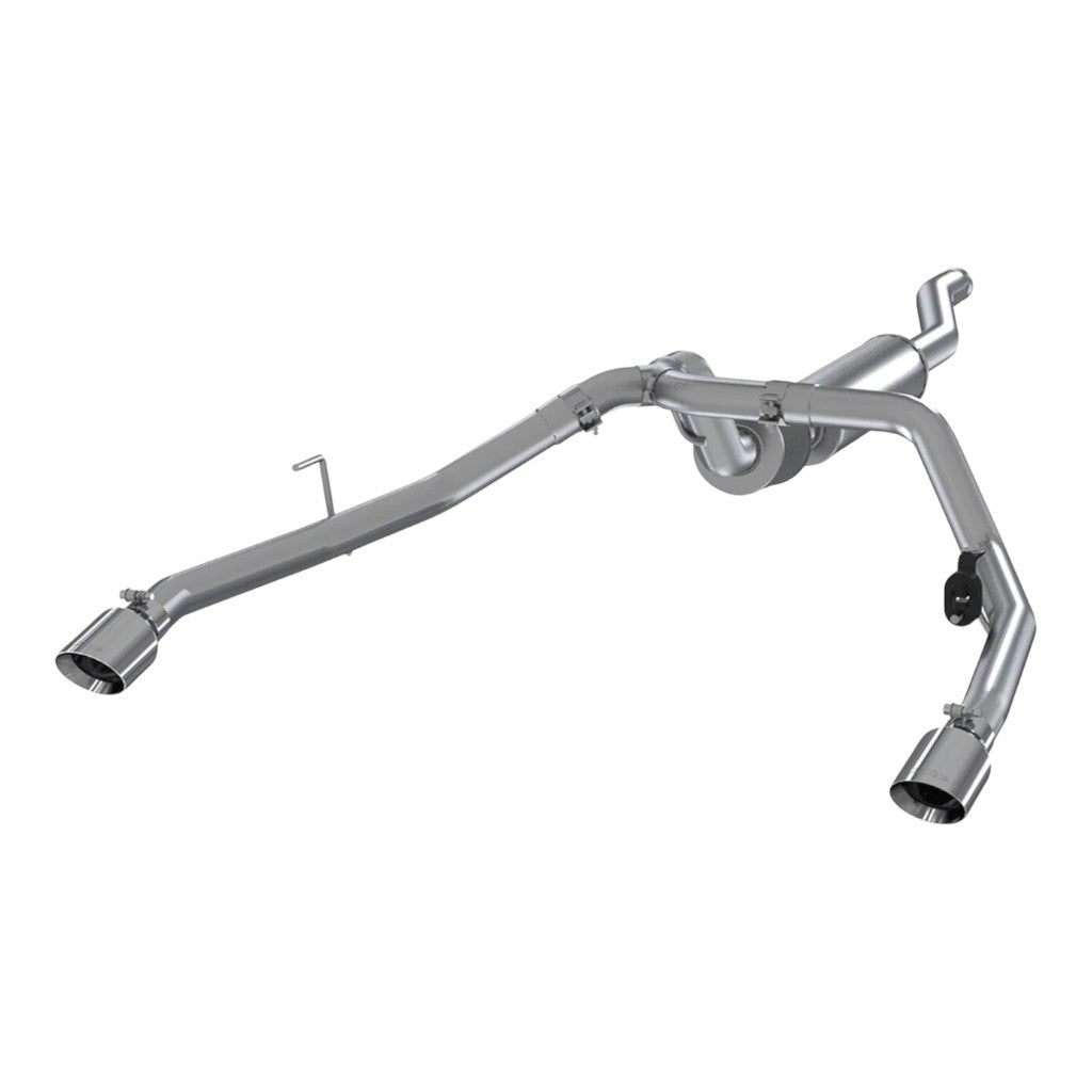 MBRP S5538AL Cat-Back 2.5" Armor Lite (Aluminized Steel / Dual) for JEEP Gladiator 3.6L 2020- Photo-0