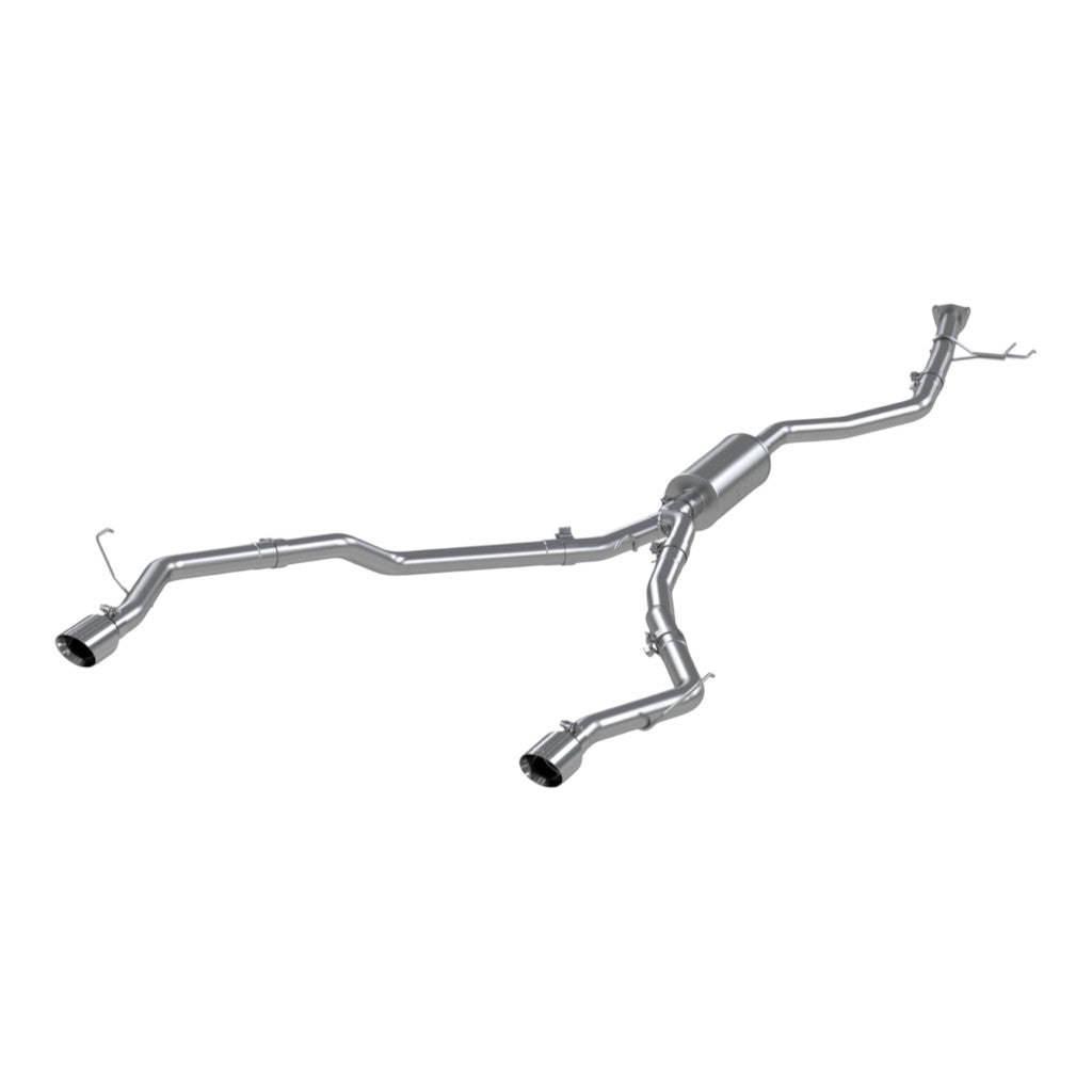 MBRP S5901304 Cat-Back 2.5" Armor Pro (T304 Stainless Steel / Dual) for HONDA Ridgeline 2021- Photo-0