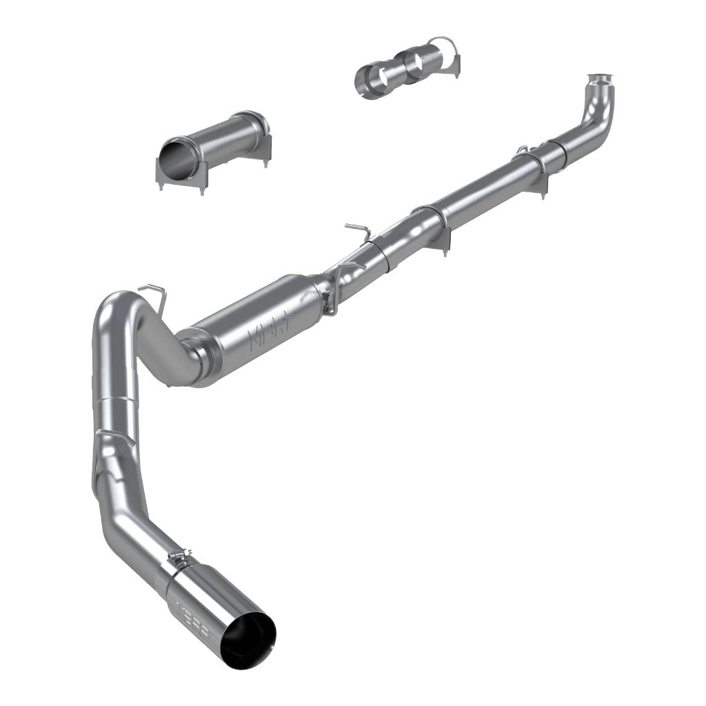 MBRP S6004AL Cat-Back 4" Armor Lite (Aluminized Steel / Single) for CHEVROLET Silverado 2500 / 3500 / GMC Sierra 2500 / 3500 2001-2007 Photo-0