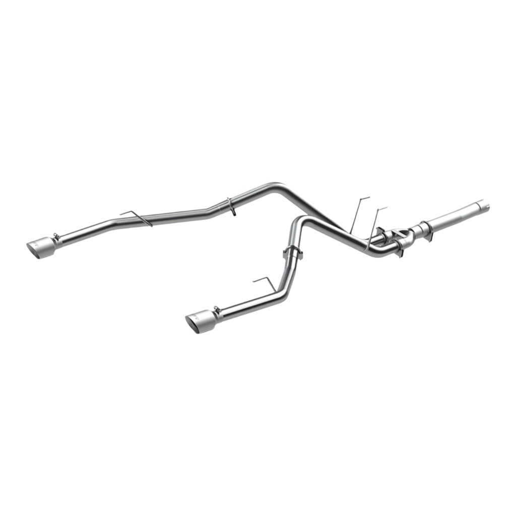 MBRP S6171AL Filter Back 2.5" Armor Lite (Aluminized Steel / Dual) for RAM 1500 3.0L EcoDiesel 2014-2018 Photo-0
