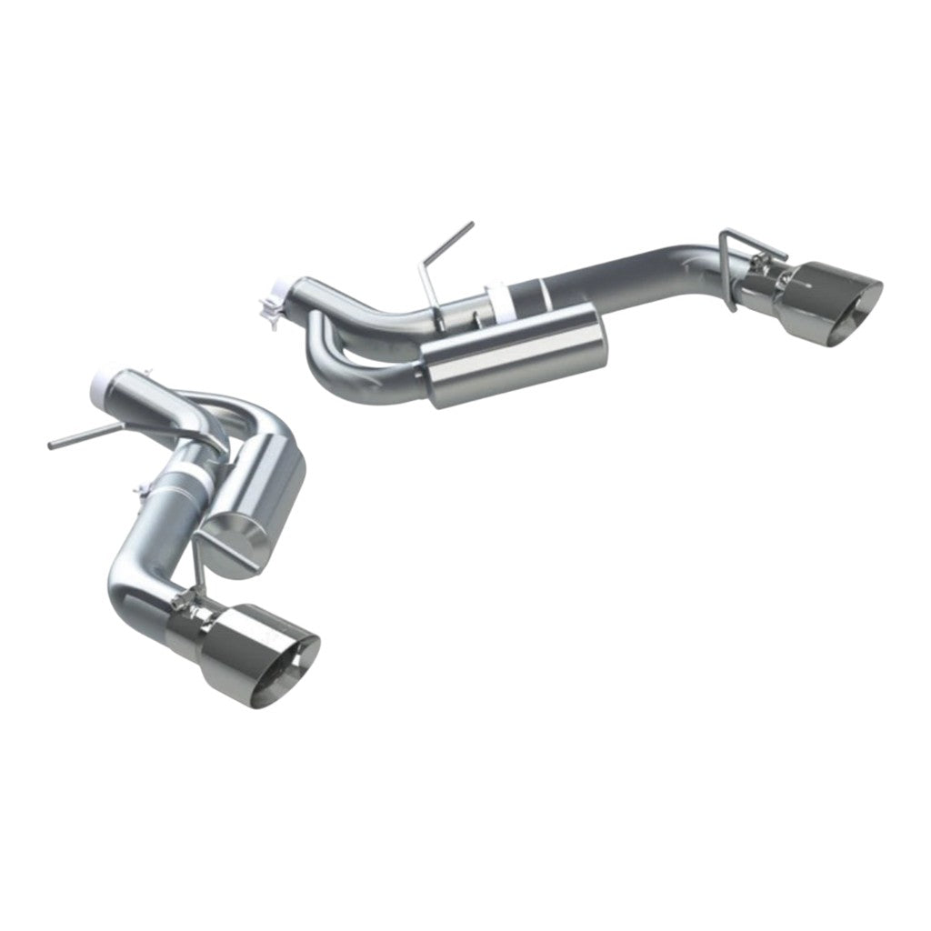 MBRP S7034409 Axle-Back 3" Armor Plus (T409 Stainless Steel / Dual) for CHEVROLET Camaro SS 2016-2024 Photo-0