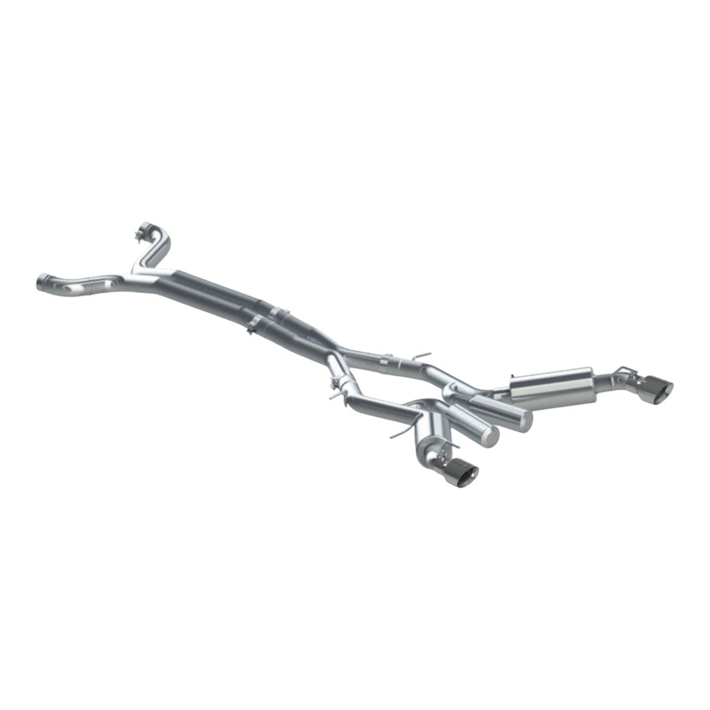 MBRP S7035409 Cat-Back 3" Armor Plus (T409 Stainless Steel / Dual) for CHEVROLET Camaro SS 2016-2024 Photo-0