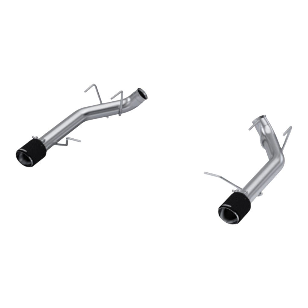 MBRP S72033CF Axle-Back 3" Armor Pro (T304 Stainless Steel / Dual with Carbon End Tips) for FORD Mustang GT 5.0L 2011-2014 Photo-0