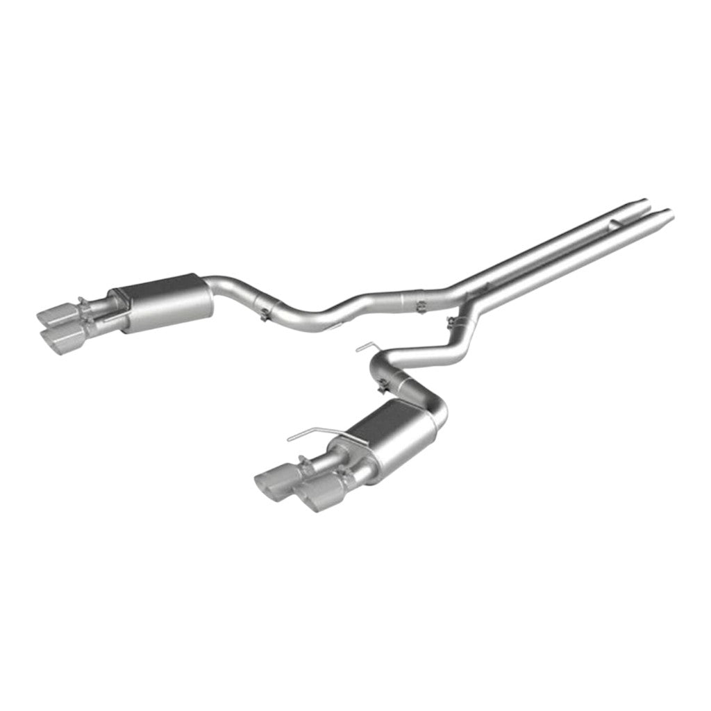 MBRP S7205304 Cat-Back 3" Armor Pro (T304 Stainless Steel / Dual) for FORD Mustang GT 5.0L 2018-2023 Photo-0