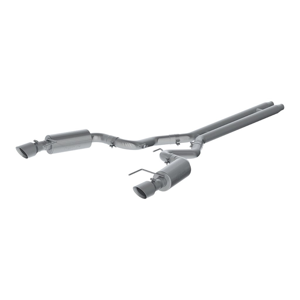MBRP S7239409 Cat-Back 3" Armor Plus (T409 Stainless Steel / Dual) for FORD Mustang GT 5.0L 2015-2017 Photo-0