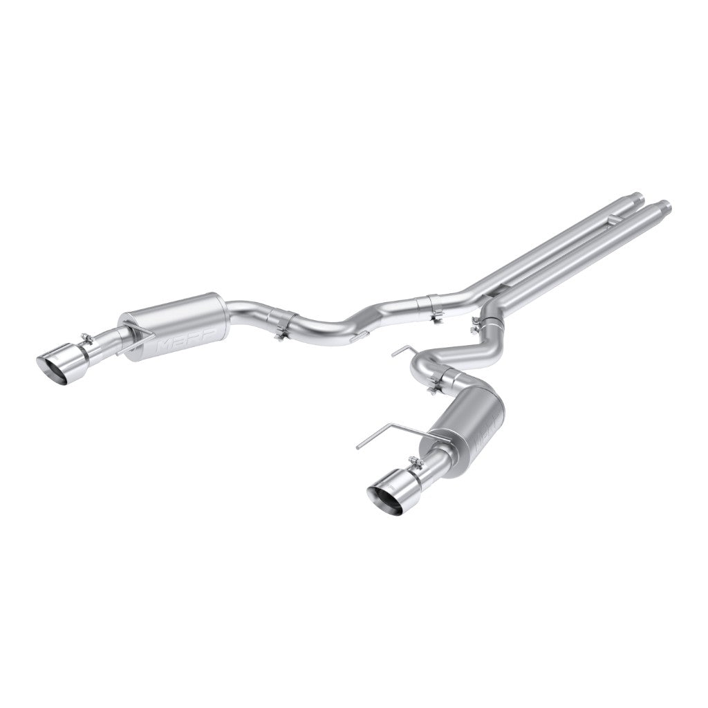 MBRP S7251AL Cat-Back 3" Armor Lite (Aluminized Steel / Dual) for FORD Mustang GT 5.0L (S650) 2024- Photo-0