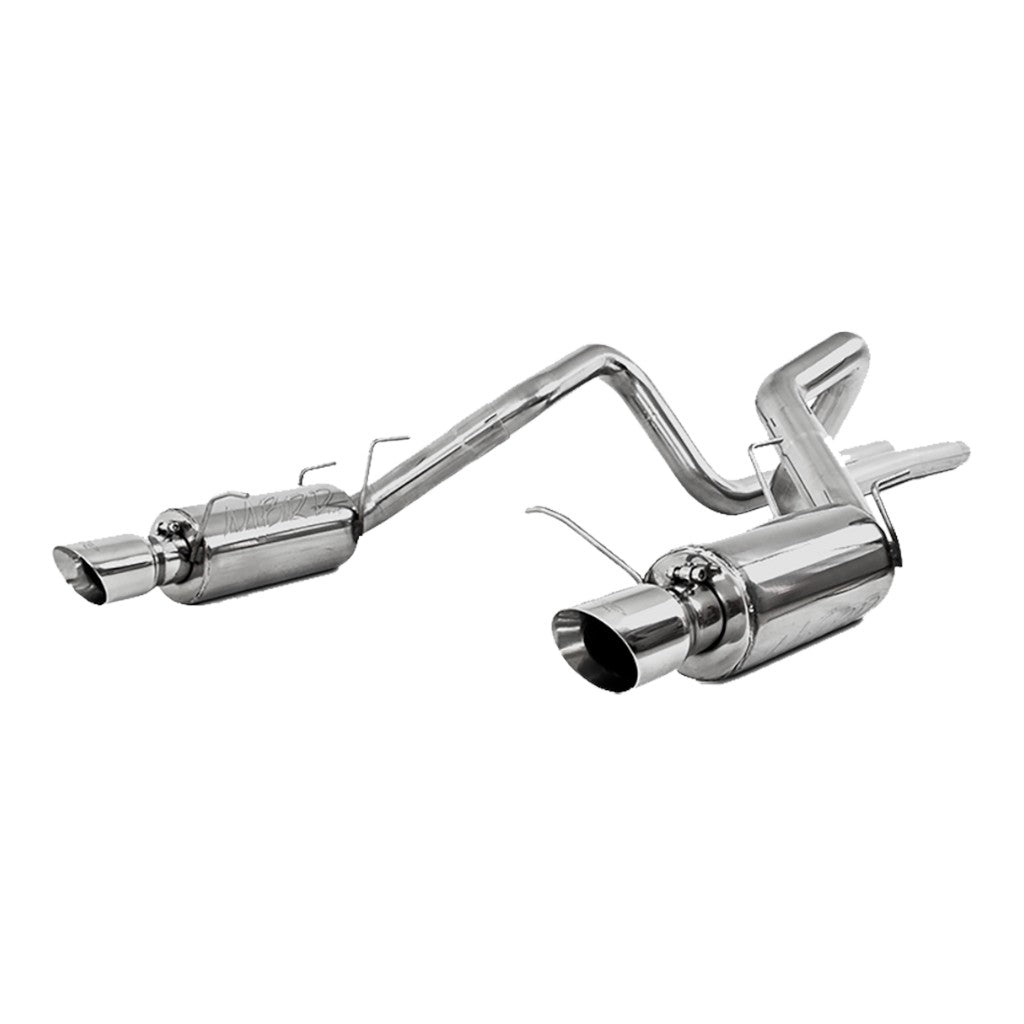 MBRP S7258409 Cat-Back 3" Armor Plus (T409 Stainless Steel / Dual) for FORD Shelby GT500 / Mustang GT 5.0L 2011-2012 Photo-0