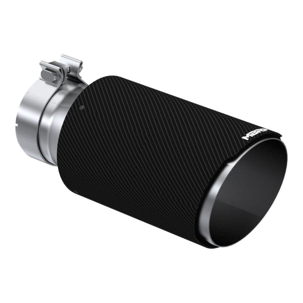 MBRP T5072CF Exhaust Tip (Carbon / 4" Inlet / 12" Length) Photo-0