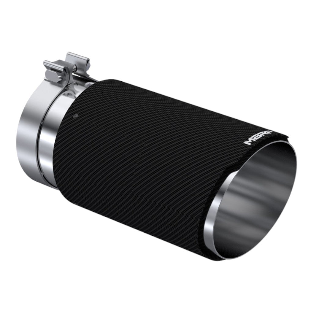 MBRP T5075CF Exhaust Tip (Carbon / 5" Inlet / 12" Length) Photo-0