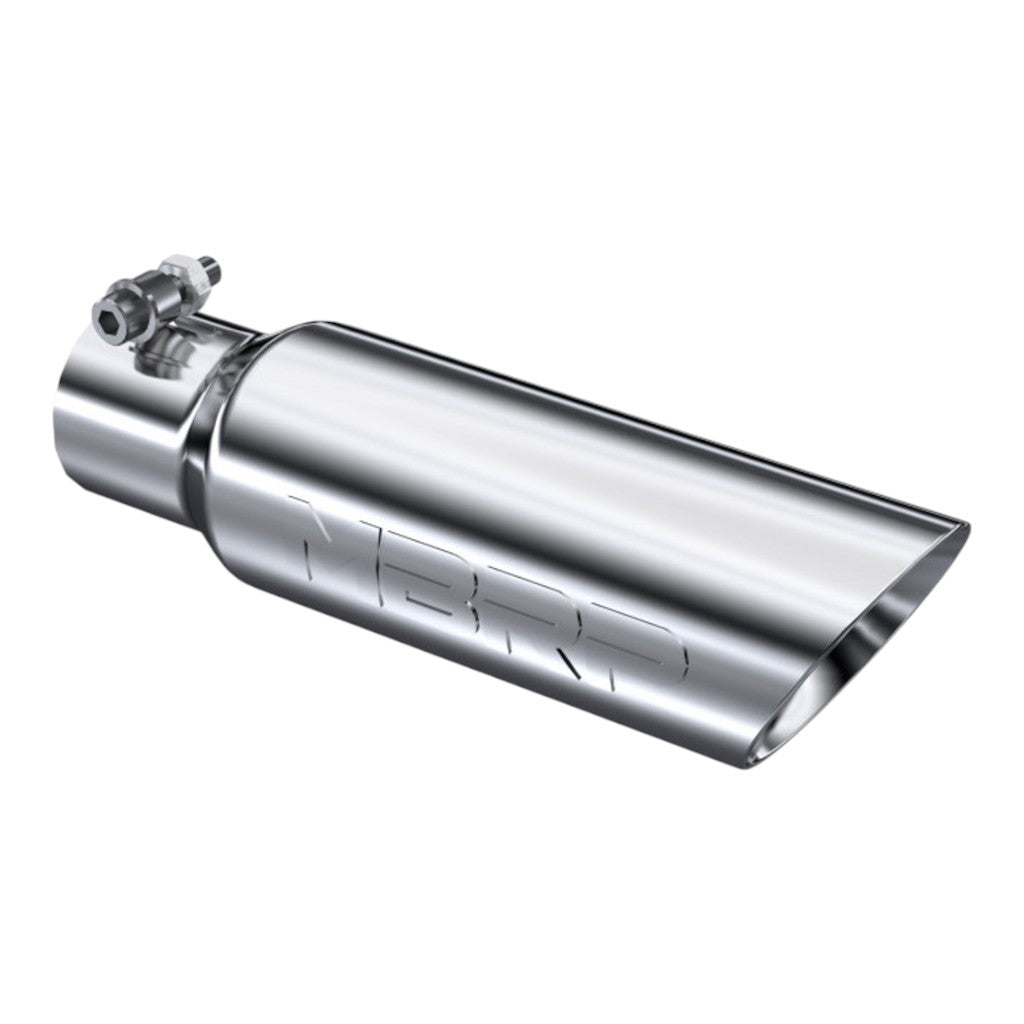 MBRP T5106 Exhaust Tip Armor Pro (T304 Stainless Steel / 2.5" Inlet / 12" Length) Photo-0