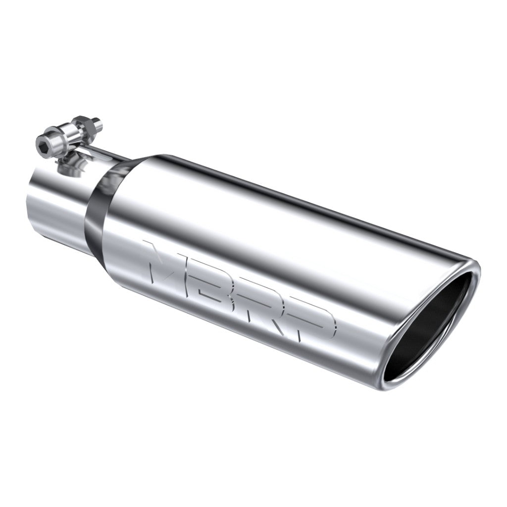 MBRP T5113 Exhaust Tip Armor Pro (T304 Stainless Steel / 2.5" Inlet / 12" Length) Photo-0