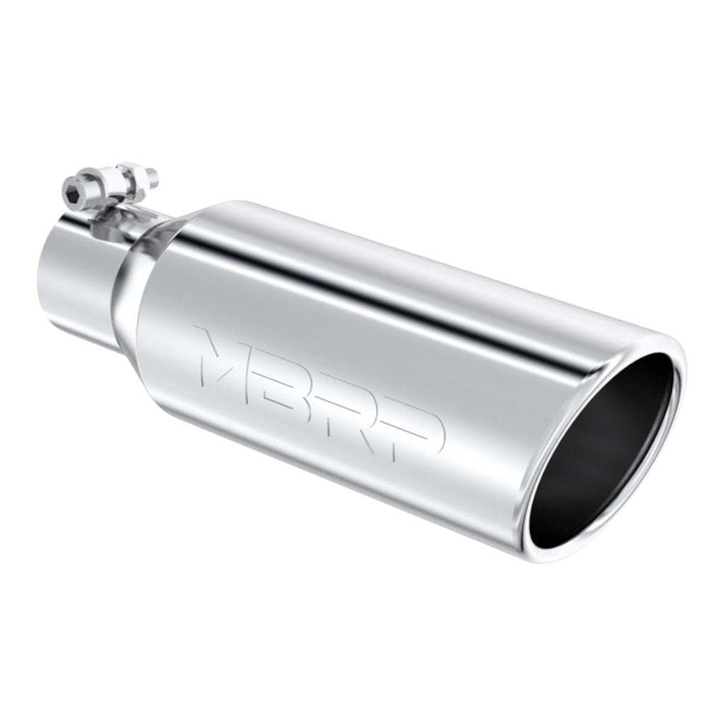 MBRP T5150 Exhaust Tip Armor Pro (T304 Stainless Steel / 2.5" Inlet / 12" Length) Photo-0