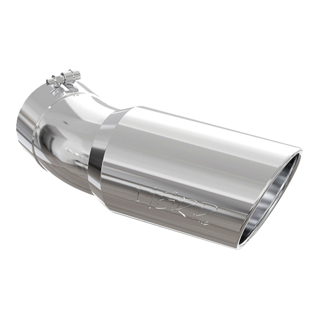 MBRP T5154 Exhaust Tip Armor Pro (T304 Stainless Steel / 5" Inlet / 15.5" Length) for CHEVROLET Silverado 2500HD / 3500HD 2015- Photo-0