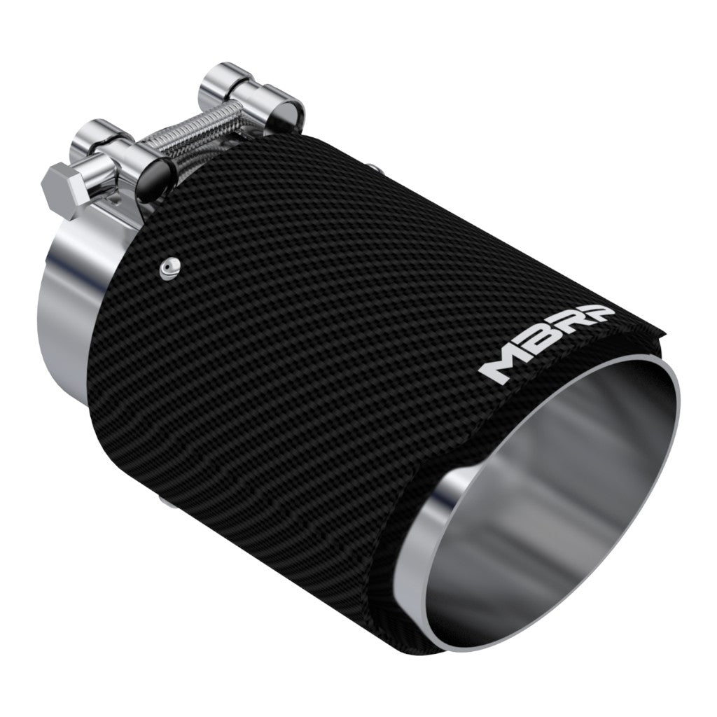 MBRP T5188CF Exhaust Tip (Carbon / 3" Inlet / 6.13" Length) Photo-0