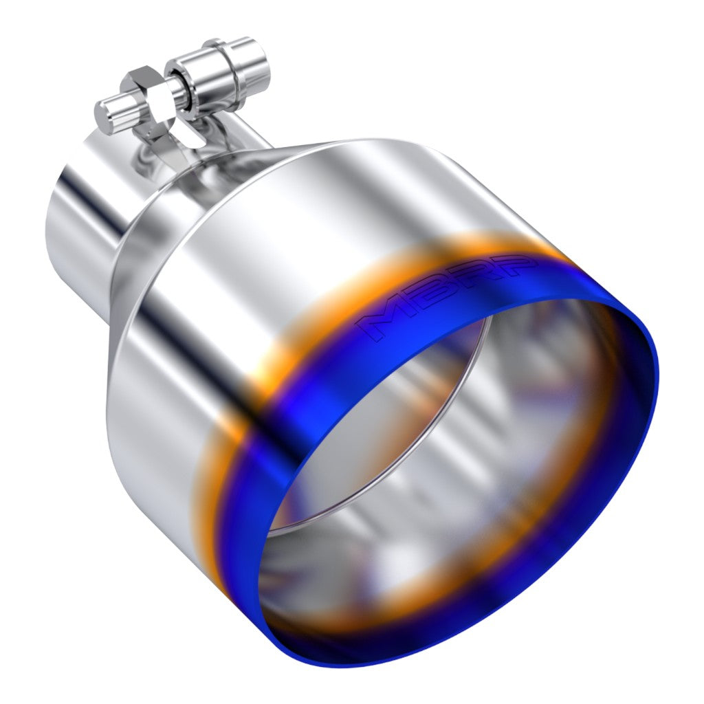 MBRP T5190BE Exhaust Tip Armor Pro (T304 Stainless Steel / 2.5" Inlet / 5" Length) Photo-0