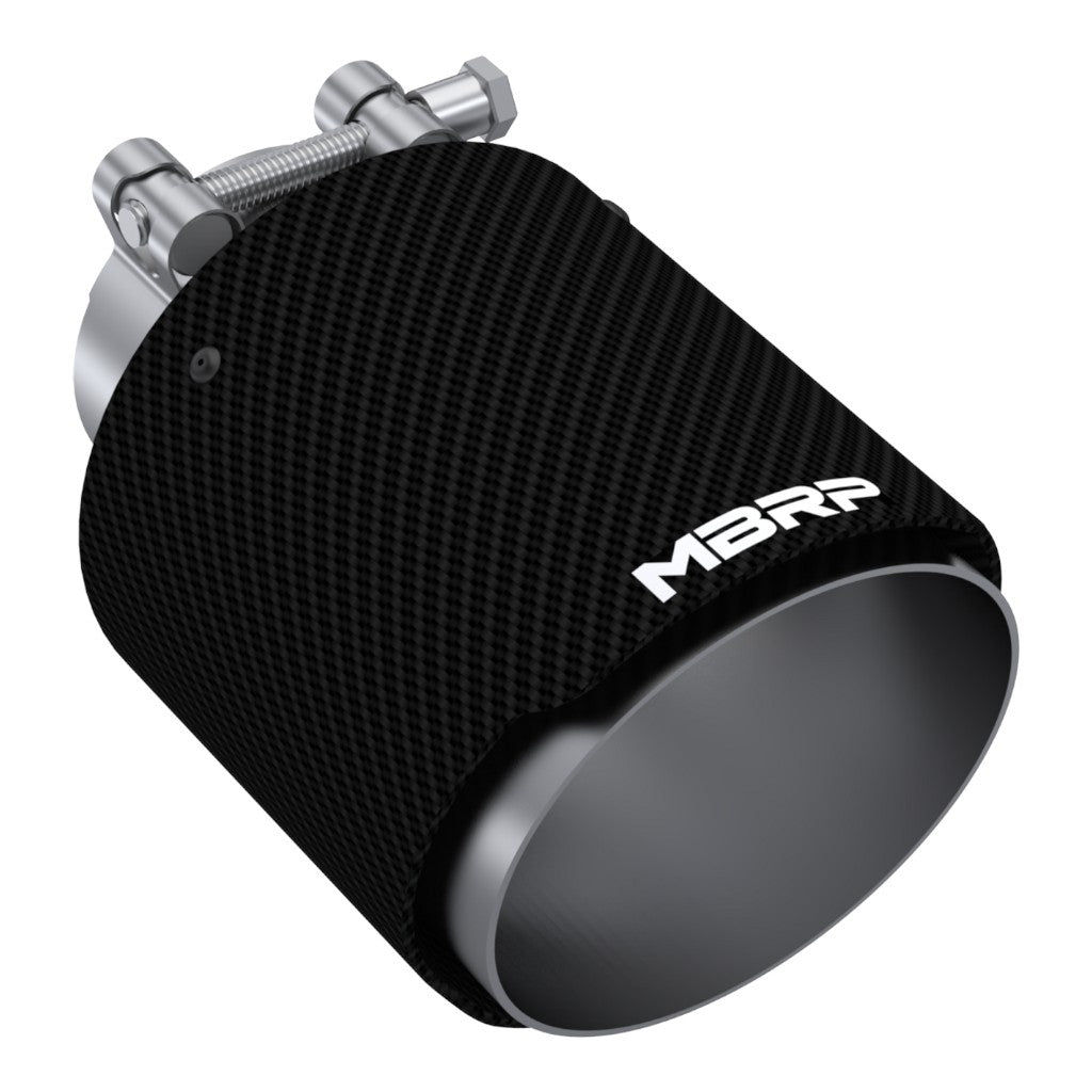 MBRP T5191CF Exhaust Tip (Carbon / 2.5" Inlet / 6.5" Length) Photo-0
