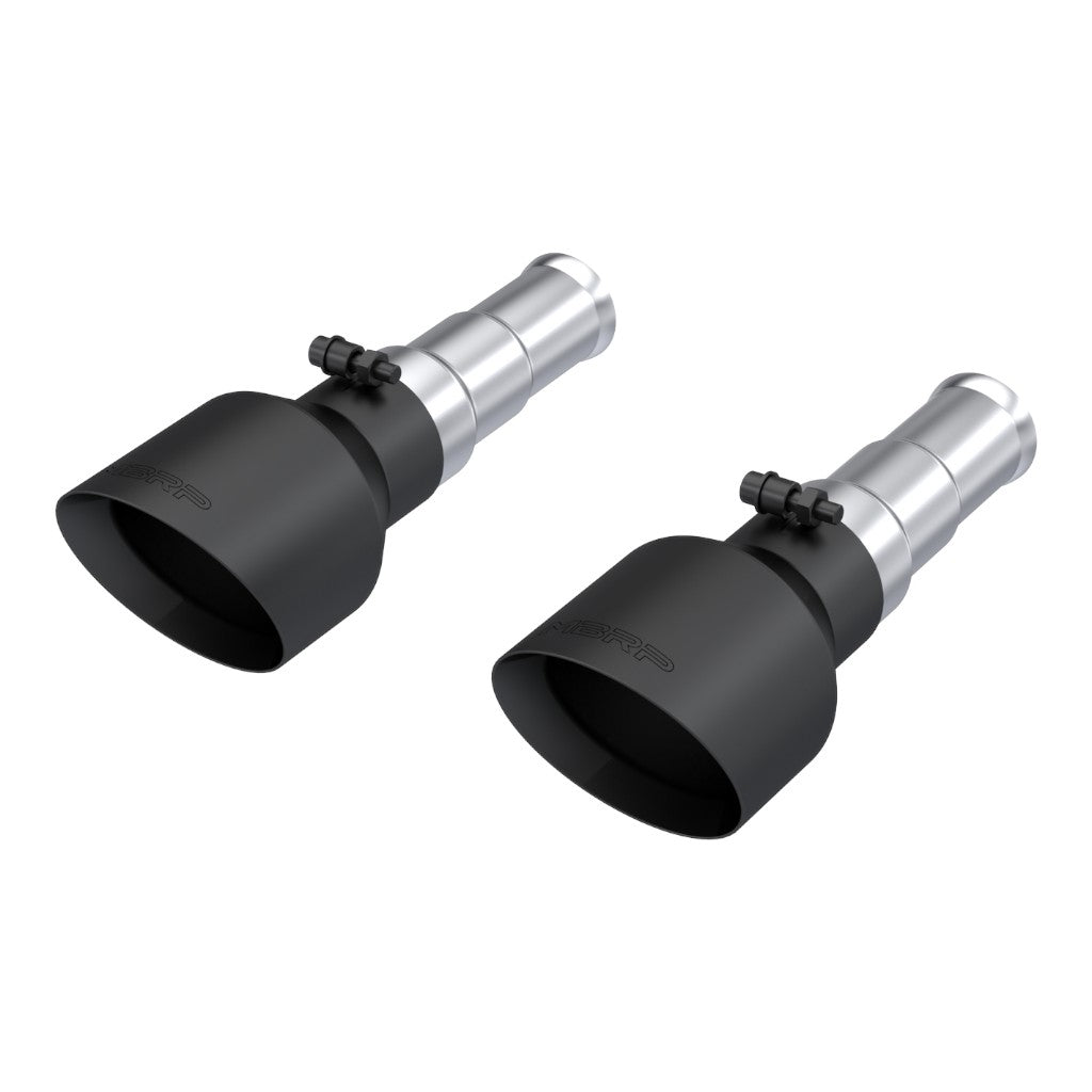 MBRP T5199BLK Exhaust Tip Armor BLK (Black Coated / 3" Inlet) for RAM 1500 5.7L 2019-2024 Photo-0