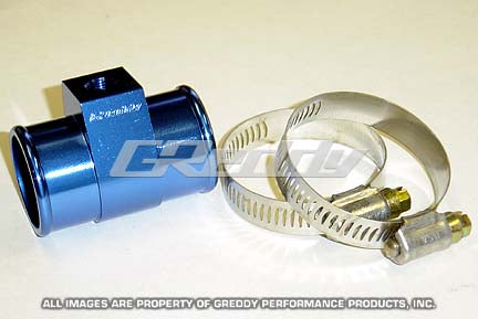 GREDDY 16401634 Radiator Hose Adapter with Temp Gauge Fitting 34mm Photo-0