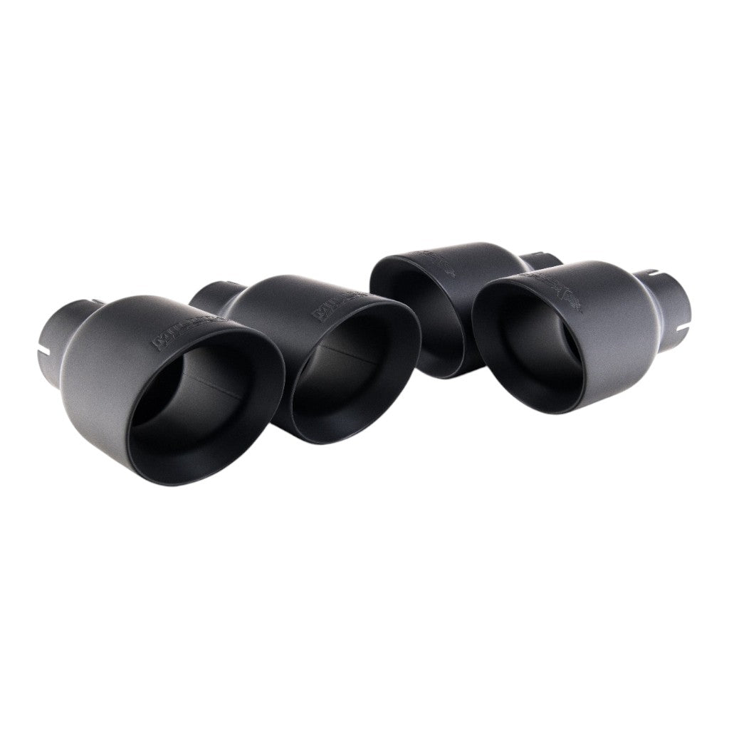 MILLTEK SSXAU1138 Cat-Back Exhaust, 2.5'' (Quad GT-100 Black Trims) for AUDI S5 Coupe / Cabrio RHD (B9) 2017- Photo-1