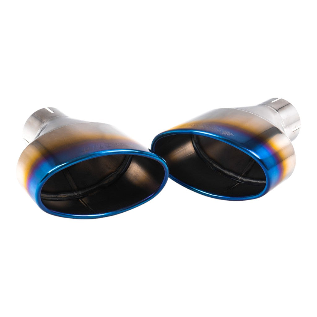 MILLTEK SSXAU995 Cat-Back Exhaust, 2.76" (Burnt Titanium Trims) for AUDI RS5 Coupe (B9.5) Non OPF 2019- Photo-1
