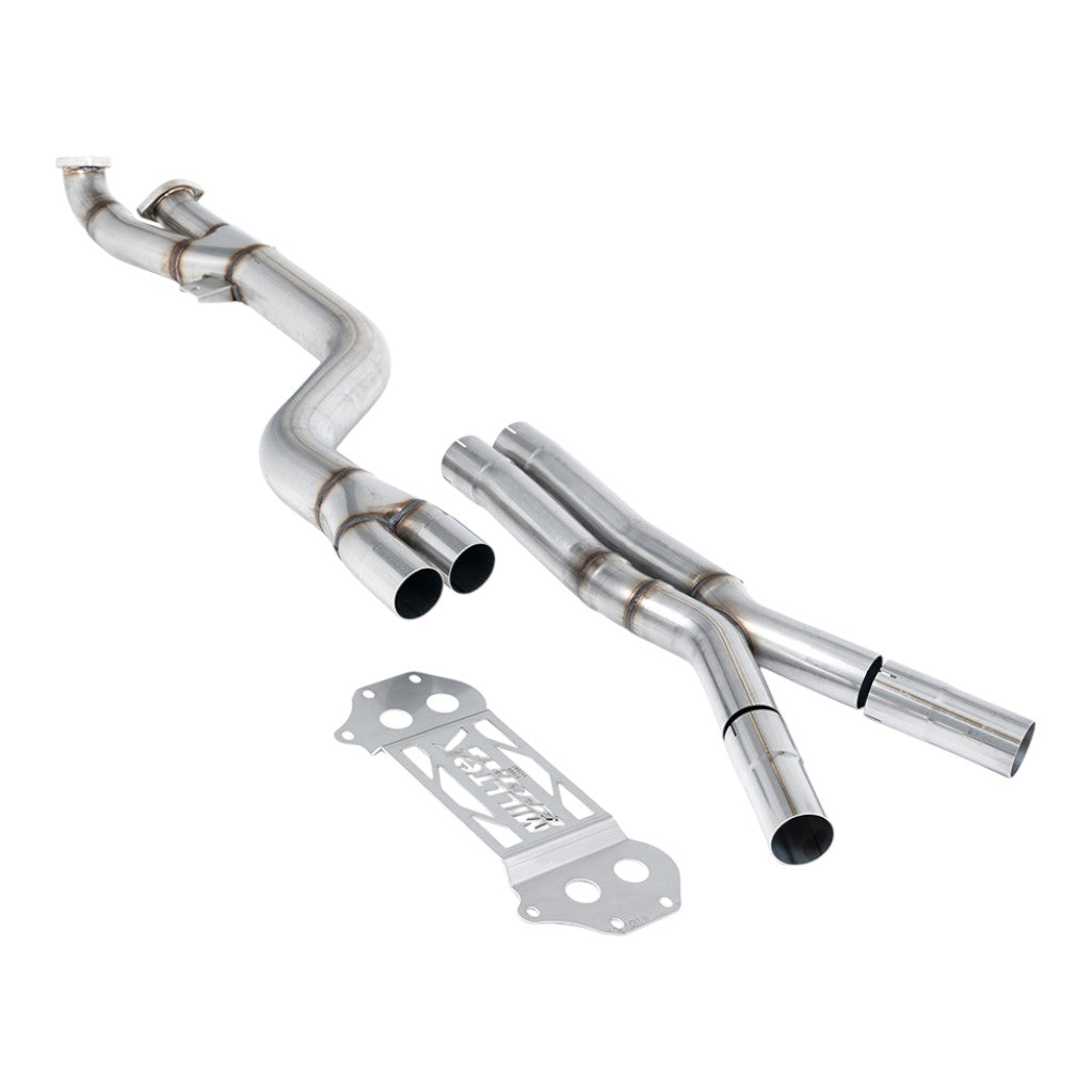 MILLTEK SSXBM1341 Secondary Cat Bypass System, 4" for BMW M3 (G80 / G81) / M4 (G82) Photo-0