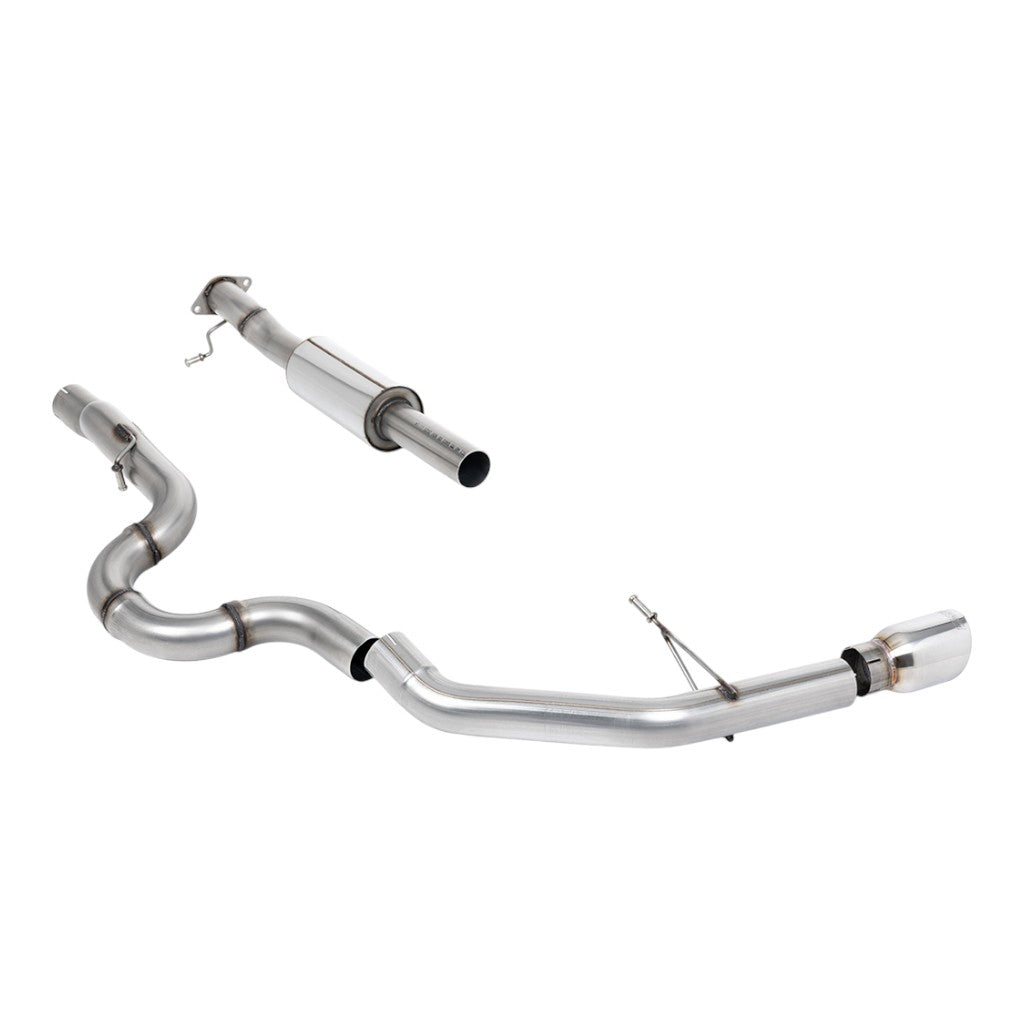 MILLTEK SSXFD464 Cat-Back Exhaust, 2.76" (Polished GT-100 Tip) for FORD Bronco 2.3L / 2.7L EcoBoost 4-Door 2021- Photo-0