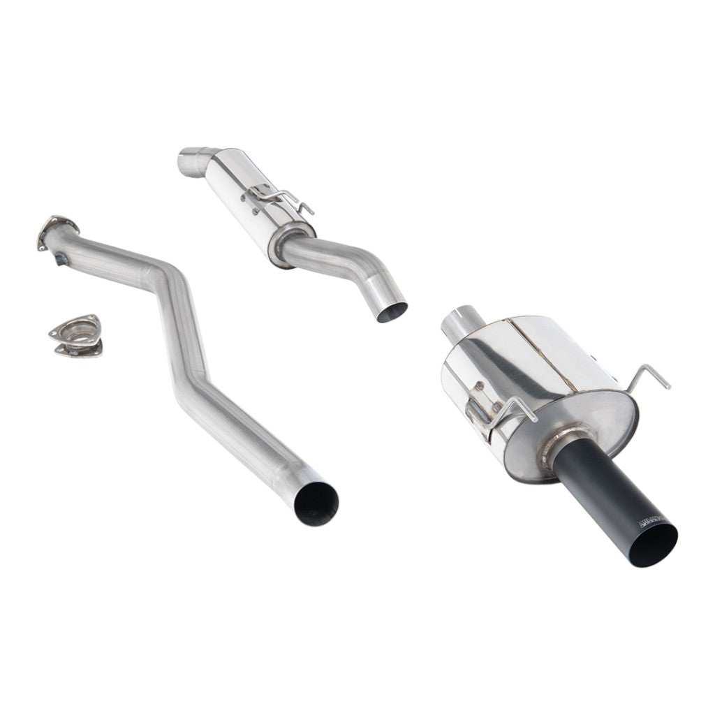 MILLTEK SSXHO272 Cat-Back Exhaust, 3" (Cerakote Black Tip) for ACURA Integra Type-R (DC5) 2001-2006 Photo-0