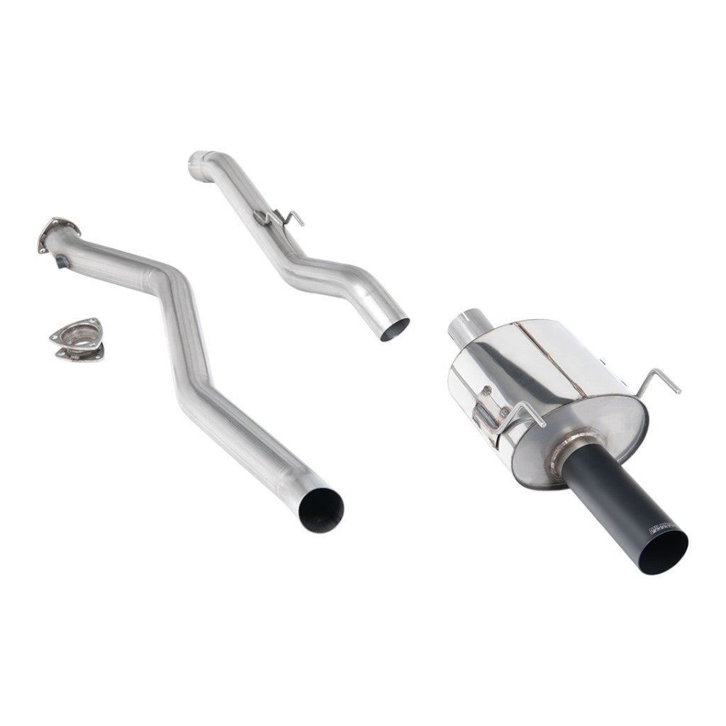MILLTEK SSXHO273 Cat-Back Exhaust, 3" (Cerakote Black Tip) for ACURA Integra Type-R (DC5) 2001-2006 Photo-0