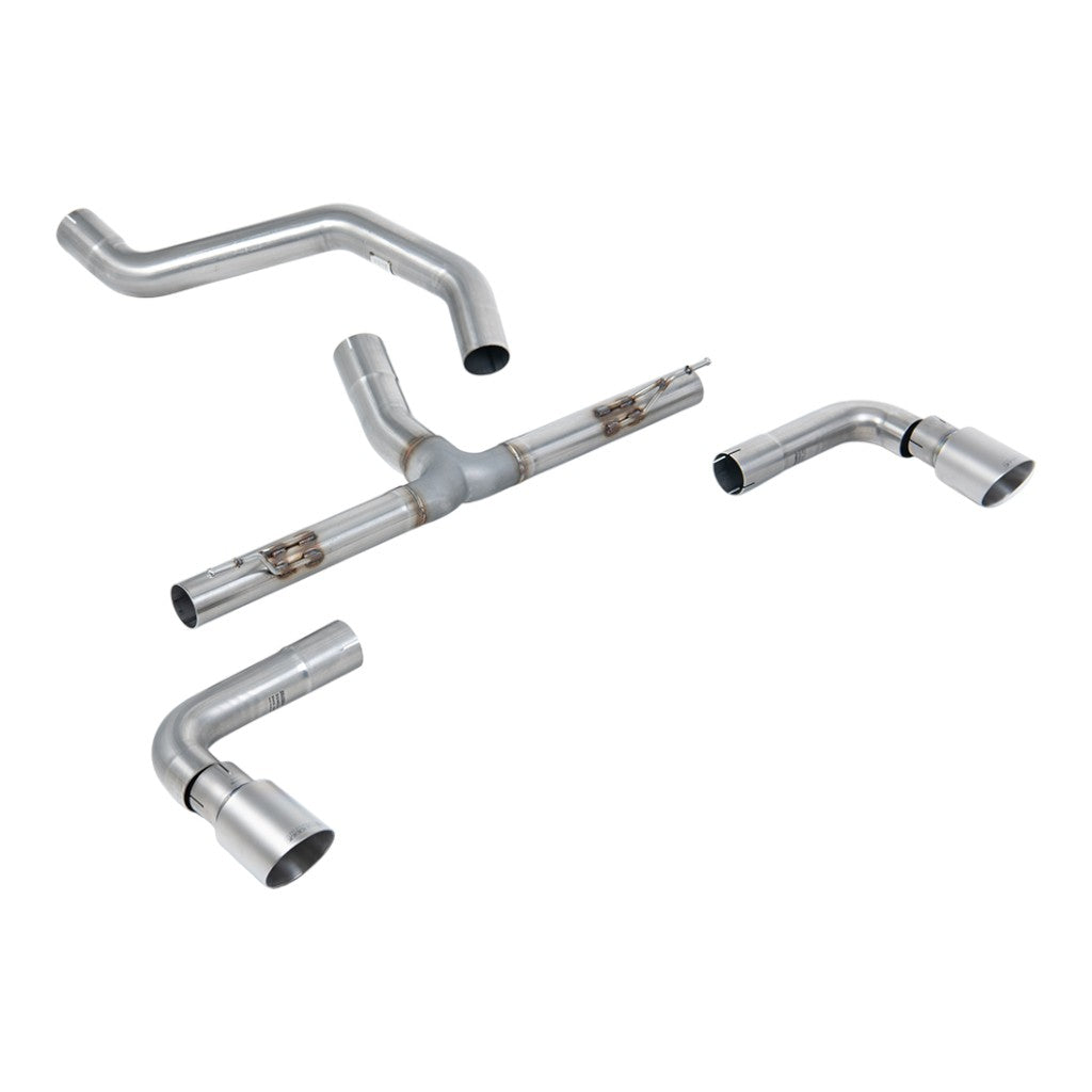 MILLTEK SSXINE103 Filter-Back Exhaust, 3" (Brushed Titanium GT-90 Tips) for INEOS Grenadier 2023- Photo-0