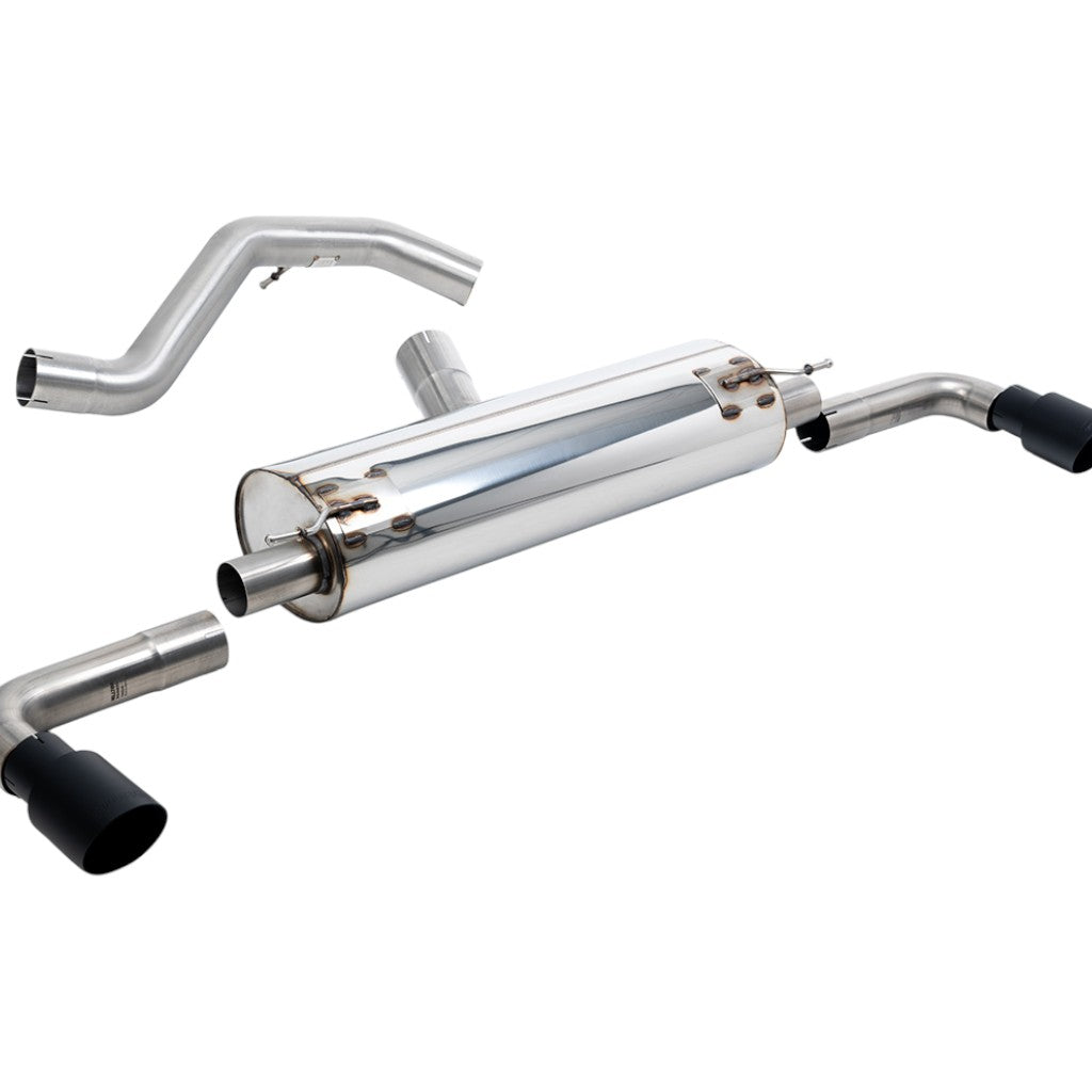 MILLTEK SSXINE107 Filter-Back Exhaust, 3" (Cerakote Black GT-90 Tips) for INEOS Grenadier 2023- Photo-0