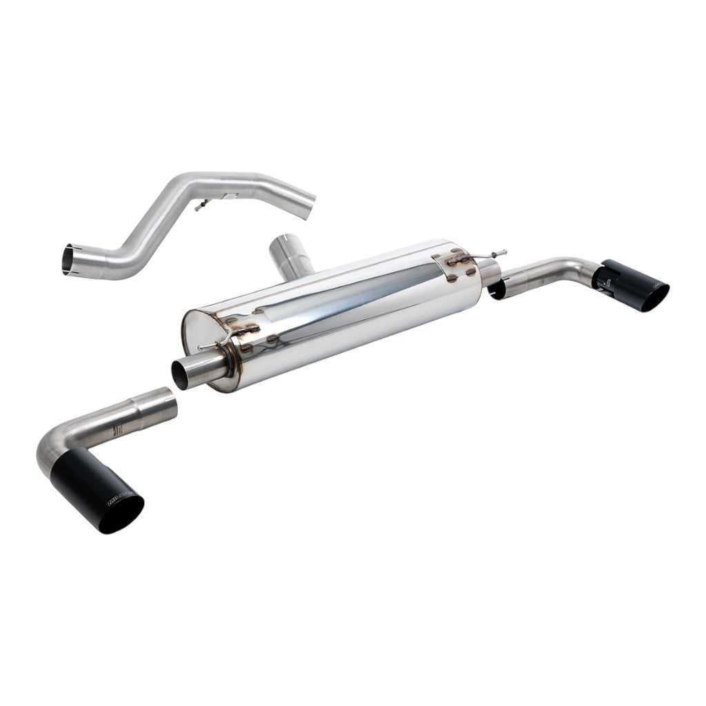 MILLTEK SSXINE112 Filter-Back Exhaust, 3" (Premium Cerakote Black GT-90 Tips) for INEOS Grenadier 2023- Photo-0