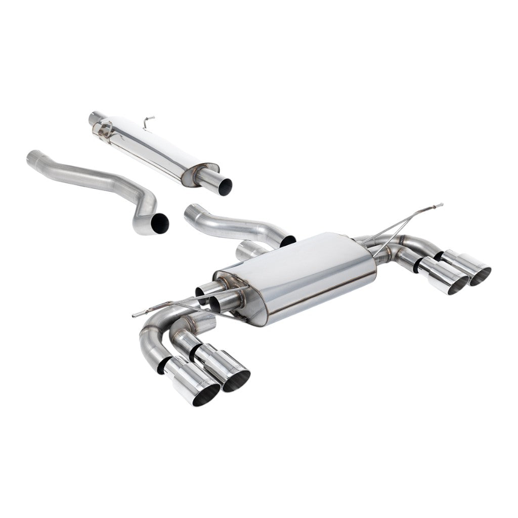 MILLTEK SSXLR204 Filter-Back Exhaust with GT-90 Polished Trims for LAND ROVER Defender 130 P400 (L663) Photo-0