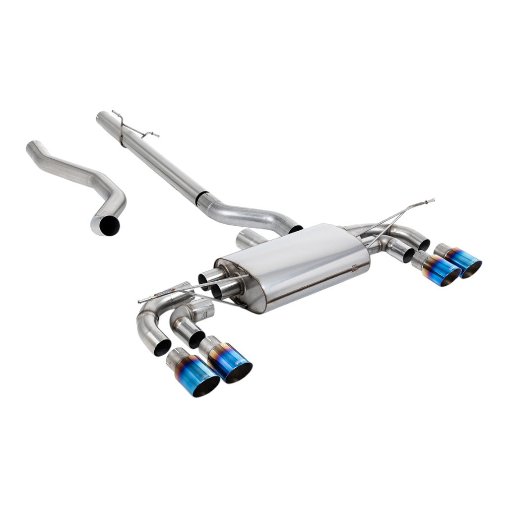 MILLTEK SSXLR222 Filter-Back Exhaust, 3" (Burnt Titanium GT-90 Trims) for LAND ROVER Defender 130 P300 / P400e 2023- Photo-0