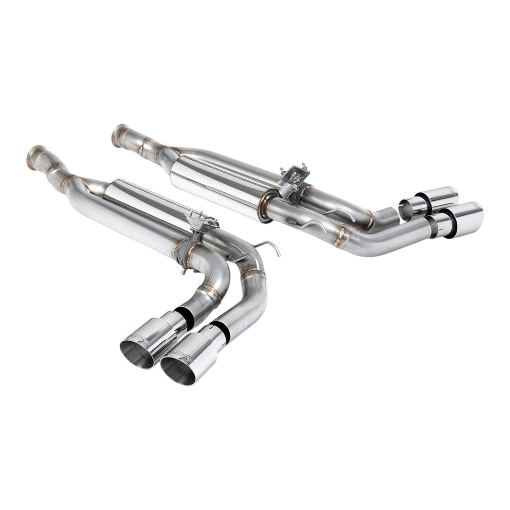 MILLTEK SSXMZ164 Cat-Back Exhaust, 2.5" (Polished GT-90 Trims) for MERCEDES-BENZ G63 EU (W463) GPF/OPF 2019- Photo-0