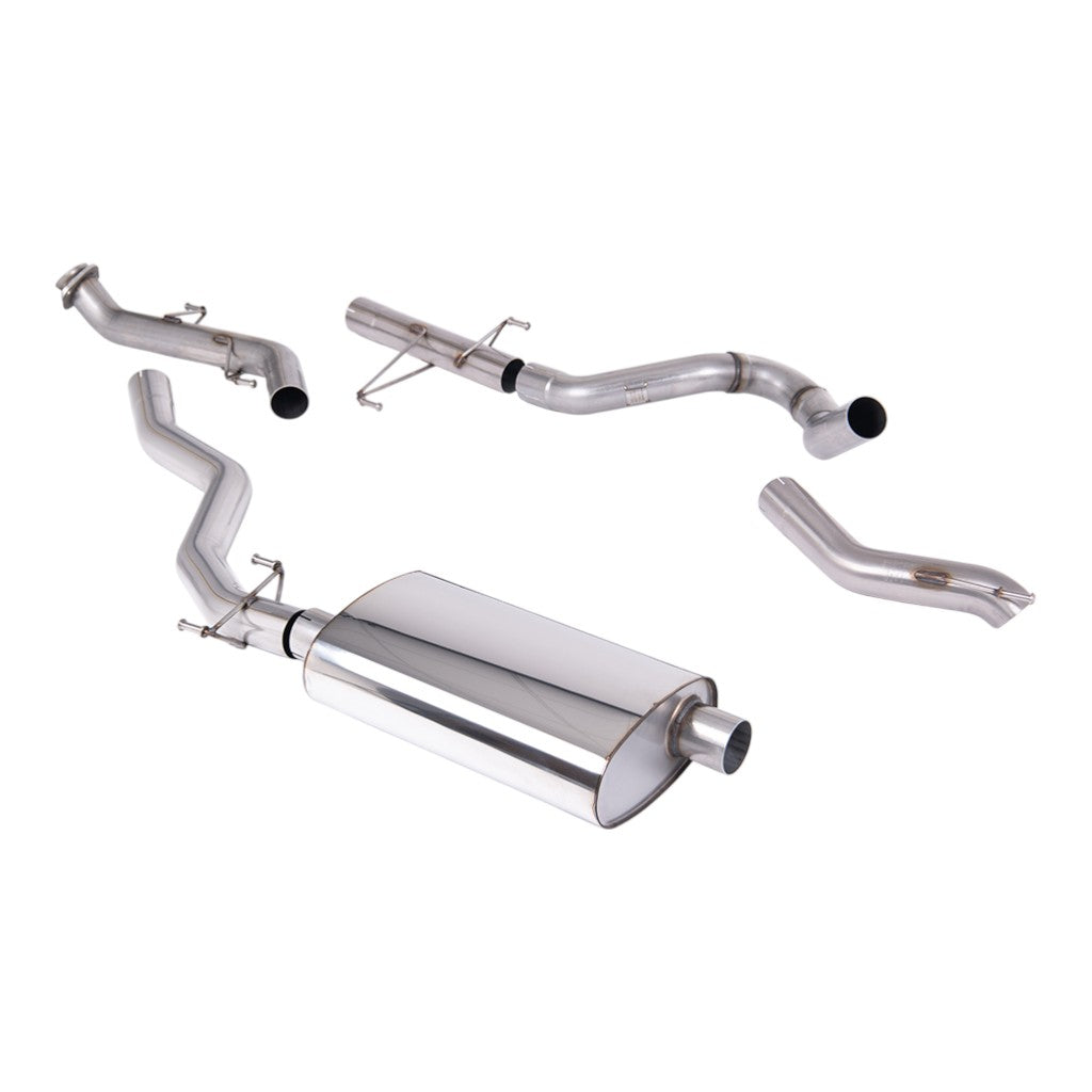 MILLTEK SSXTY212 Cat-Back Exhaust, 3" for TOYOTA Tacoma 2.4L Turbo Hybrid Crew / Ext. Cab 2024- Photo-0