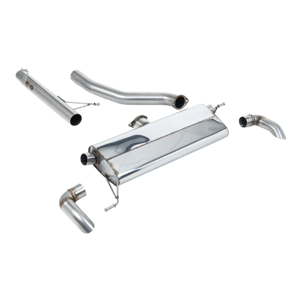 MILLTEK SSXVW767 Cat-Back Exhaust, 3.15" (Downturn Tips) for VW Atlas 3.6 2022- Photo-0