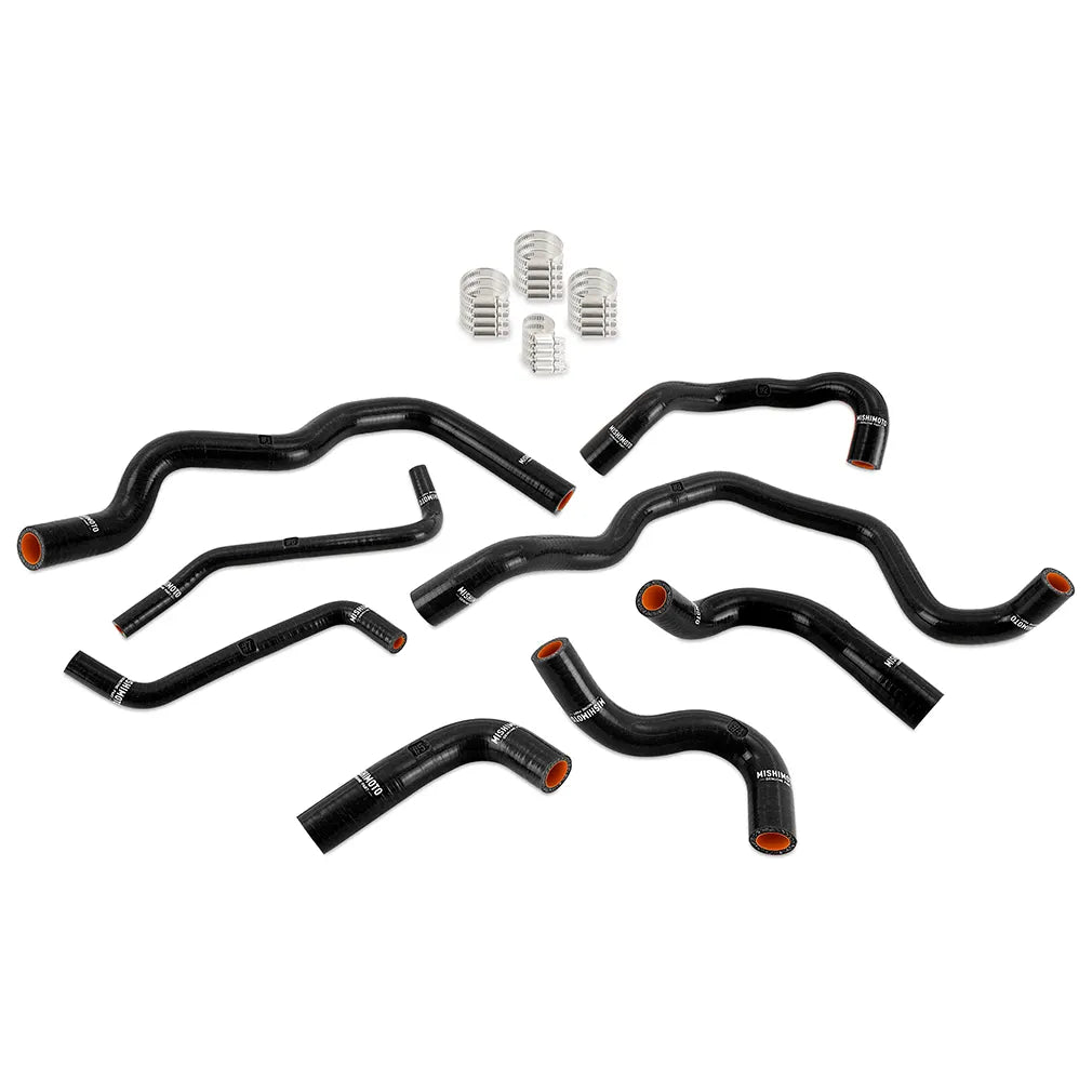 MISHIMOTO MMHOSE-Z-23ANCBK Silicone Ancillary Coolant Hose Kit, Black for NISSAN Z 2023 Photo-0